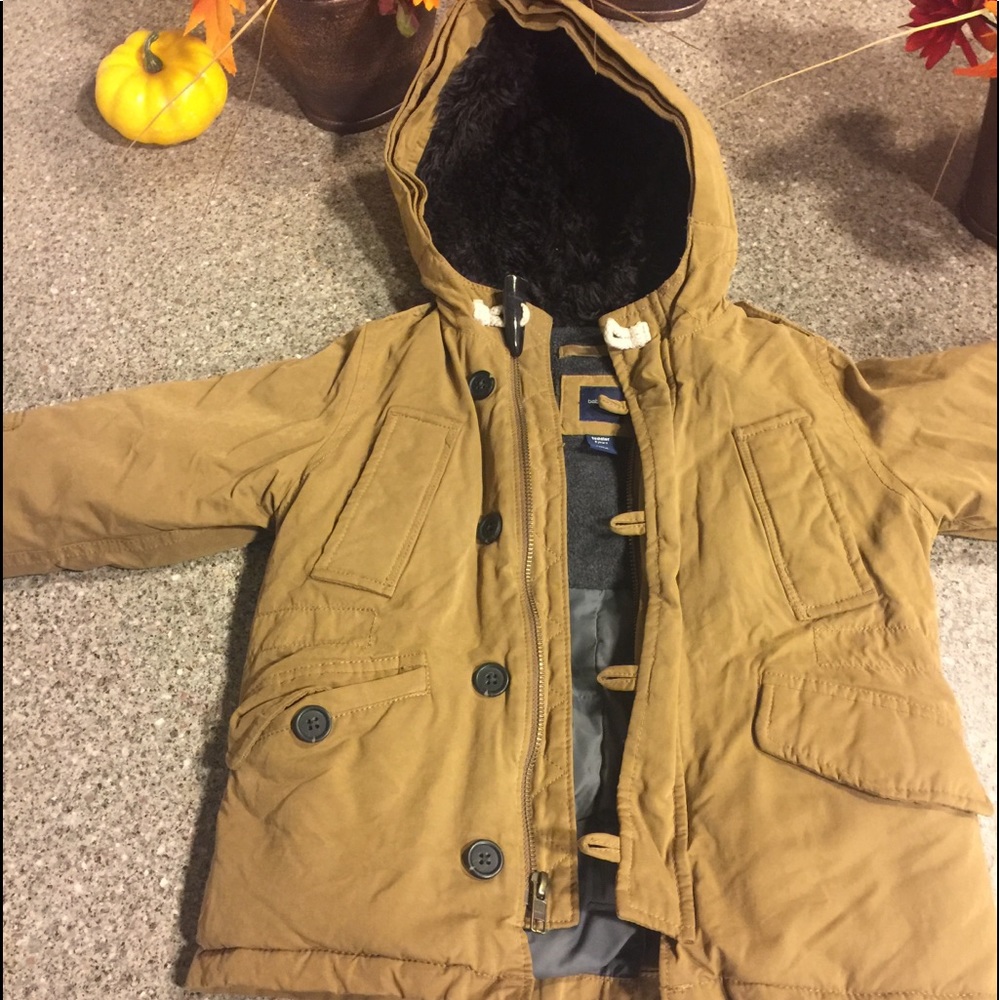 Hooded winter coat